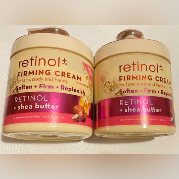 🎉My Beauty Spa Retinol ( 2 pk) +Shea Butter Firming Cream Moisturizer 16.9FL.OZ - Picture 5 of 6